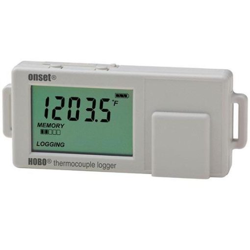 Registrador / Datalogger HOBO para termocupla con display
